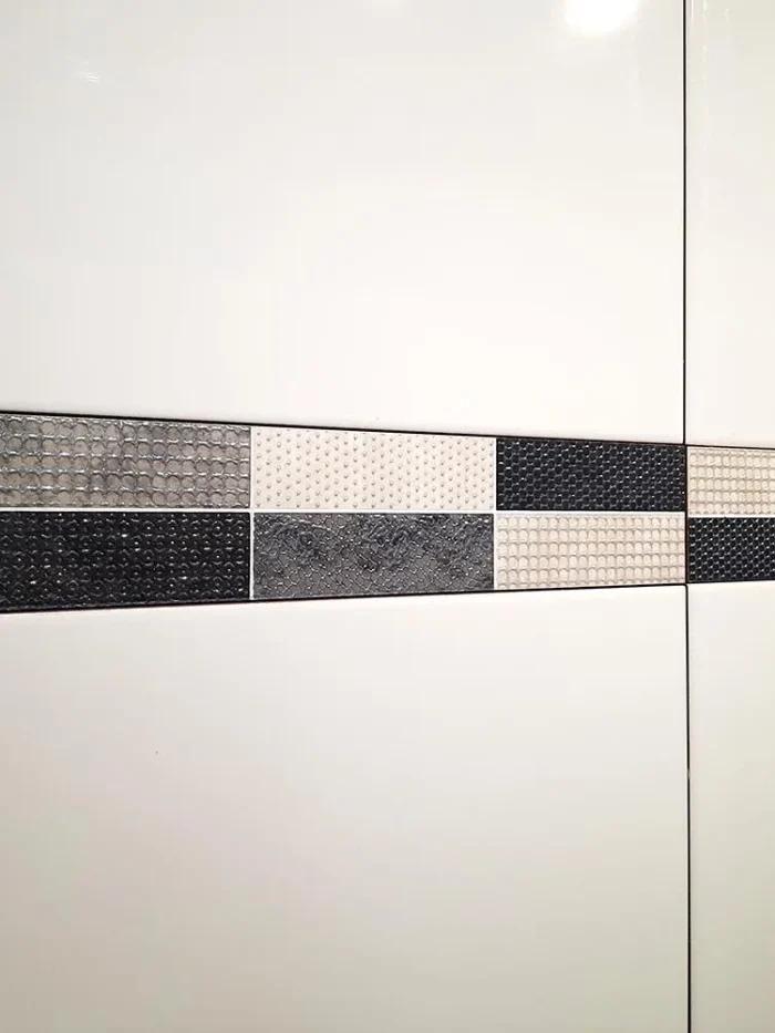 Cenefa Mosaico Gris